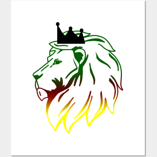 Rasta Lion, Judah Lion Posters and Art